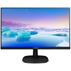   60,5cm/24'' (1920x1080) Philips V-Line 243V7QDSB 5ms IPS 16:9 VGA DVI HDMI VESA Full HD Black