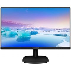   61cm/24'' (1920x1080) Philips V-Line 243V7QJABF 16:9 4ms VGA HDMI DisplayPort VESA Speaker Full HD Black