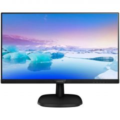   68,6cm/27'' (1920x1080) Philips V-Line 273V7QDSB 5ms 16:9 IPS HDMI VGA DVI VESA Full HD Black