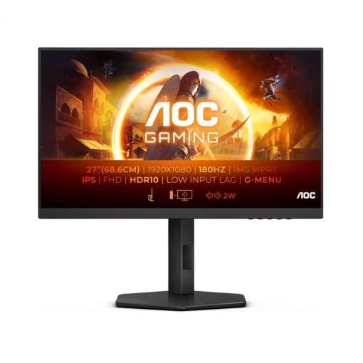 68,6cm/27" (1920x1080) AOC 27G4XE Full HD 2xHDMI DP IPS HDR10 0,5ms LS Black