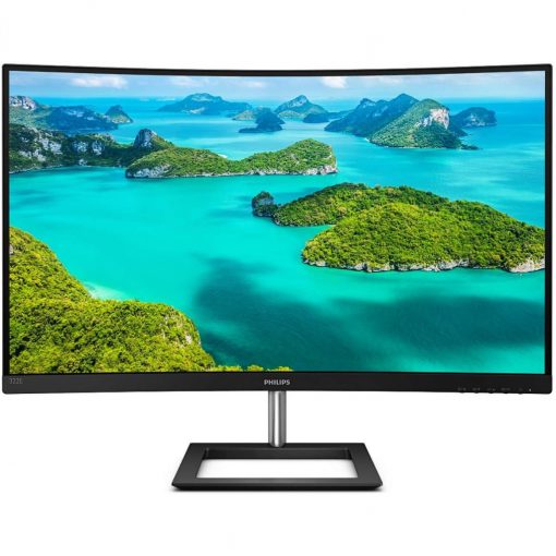 81,3cm/32'' (1920x1080) Philips E-line 322E1C Curved 16:9 4ms HDMI VGA DisplayPort VESA Full HD Black Silver