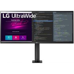   87cm/34" (3440x1440) LG UltraWide 34WN780P-B 21:9 UWQHD IPS 5ms 75Hz HDR10 HDMI DP USB Speaker Black