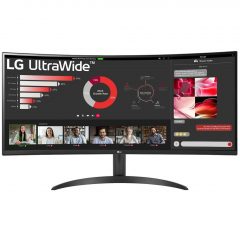   86,42cm/34" (3440x1440) LG 34WR50QK-B Ultra Wide 100 Hz HDR10 5ms 2xHDMI DP