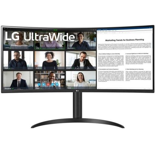 86,42cm/34" (3440x1440) LG Ultra Wide 34WR55QK-B.AEU WQHD HDR10 5ms 2xHDMI DP USB-C