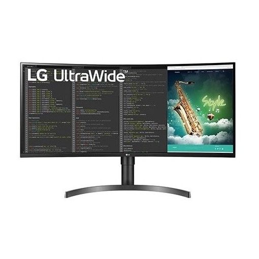 88,9cm/35'' (3440x1440) LG 35WN75CP-B Curved 21:9 5ms 2xHDMI DP USB-C VESA Speaker UWQHD