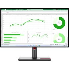   68,6cm/27" (2560x1440) Lenovo ThinkVision P27q-30 16:9 QHD IPS 4ms 60Hz HDMI DP Pivot Black