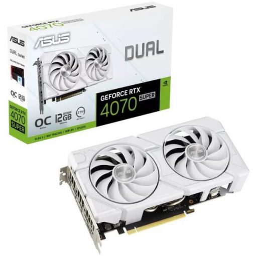 RTX 4070 Super 12GB Asus Dual EVO OC GDDR6X white