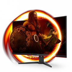   80cm/31,5'' (1920x1080) AOC C32G2ZE Gaming Curved 16:9 1ms 240Hz DisplayPort 2xHDMI VGA VESA Speaker Full HD Black