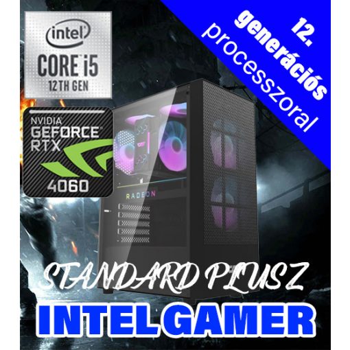 Intel 12gen Gamer Standard Plusz