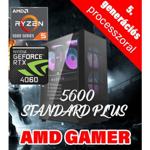 AMD 5GEN RYZEN 5600 Gamer Standard Plusz