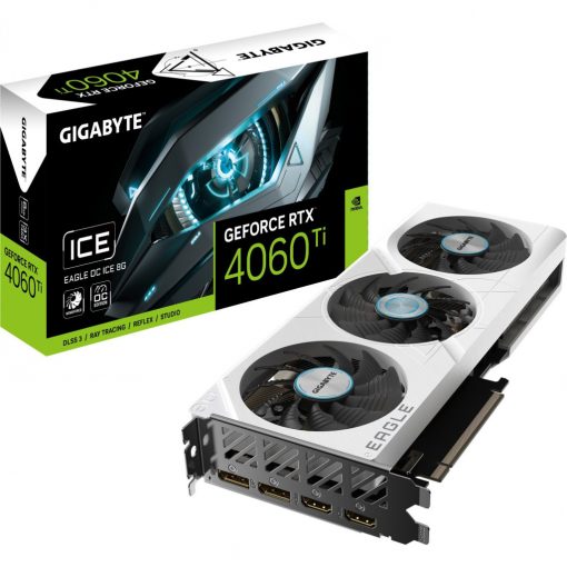 RTX 4060 Ti 8GB Gigabyte Eagle OC ICE GDDR6 3Fan