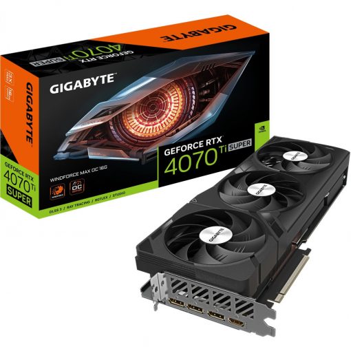 RTX 4070 Ti Super 16GB Gigabyte Windforece Max OC GDDR6X 3Fan