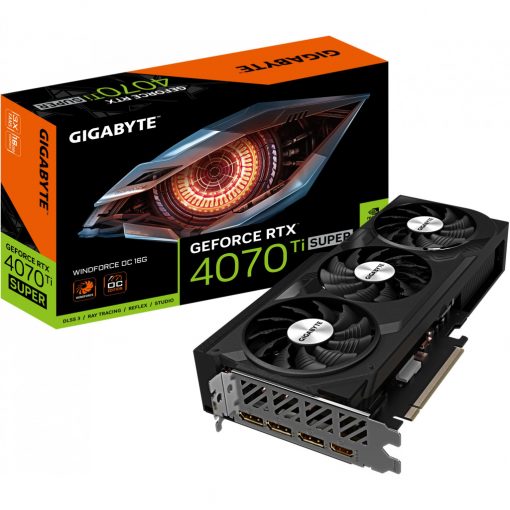 RTX 4070 Ti Super 16GB Gigabyte Windforce OC GDDR6X 3Fan