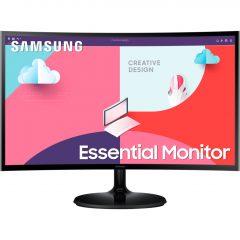   61cm/24'' (1920x1080) Samsung S24C364EAU Essential Curved 16:9 4ms HDMI VGA Full HD Black