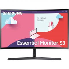   61cm/24'' (1920x1080) Samsung S24C366EAU Curved 16:9 4ms 75Hz HDMI VGA VESA Full HD Black