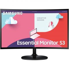   68,6cm/27'' (1920x1080) Samsung C27F364EAU Essential 16:9 4ms 75Hz HDMI VGA Full HD Black