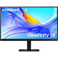   68cm/27" (3840x2160) Samsung LS27D800UAUXEN 16:9 4K UHD IPS 5ms 60Hz DP HDMI USB-C Pivot KVM Black