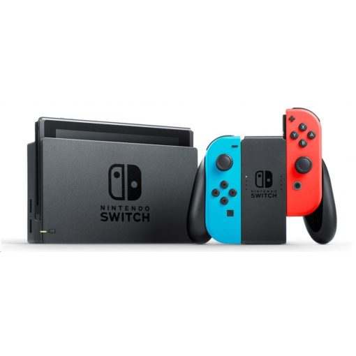 Nintendo Switch Neon Kék és Neon Piros Joy-Con kontrollerrel (NSH004 / NSH005 / NSH006 / NSH0062)