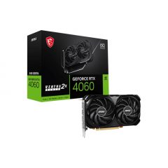 MSI GeForce RTX 4060 8GB VENTUS 2X BLACK 8G OC videokártya