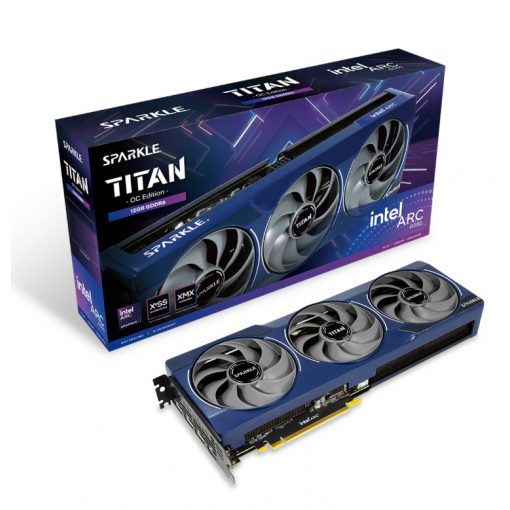 B580 12GB Sparkle Intel Arc Titan OC GDDR6 3 Fan