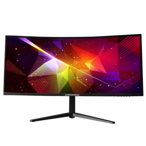 34' Shark Gaming SG34-UWQ165 monitor fekete