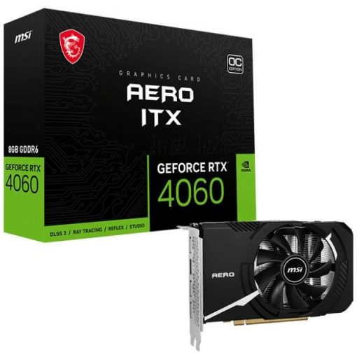 RTX 4060 8GB MSI AERO ITX OC GDDR6 1Fan