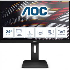   61cm/24" (1920x1200) AOC Pro-line X24P1 16:10 4ms HDMI DVI DisplayPort VGA VESA Pivot Speaker Full HD Black