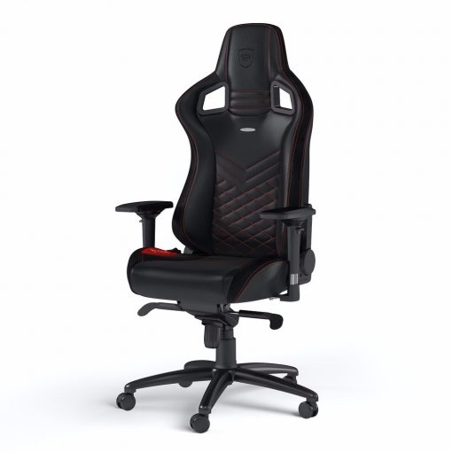 Gamer Szék alkatrész noblechairs EPIC PU Fekete/Piros háttámla